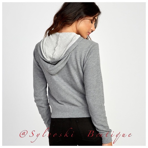 🔥RVCA SLACKER ZIP HOODIE NWT - Picture 5 of 8